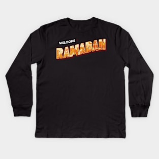 Ramadan Kareem Kids Long Sleeve T-Shirt